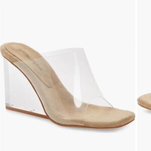 Jeffery Campbell Acetate Wedge Mule